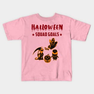 Halloween Squad Goals Kids T-Shirt